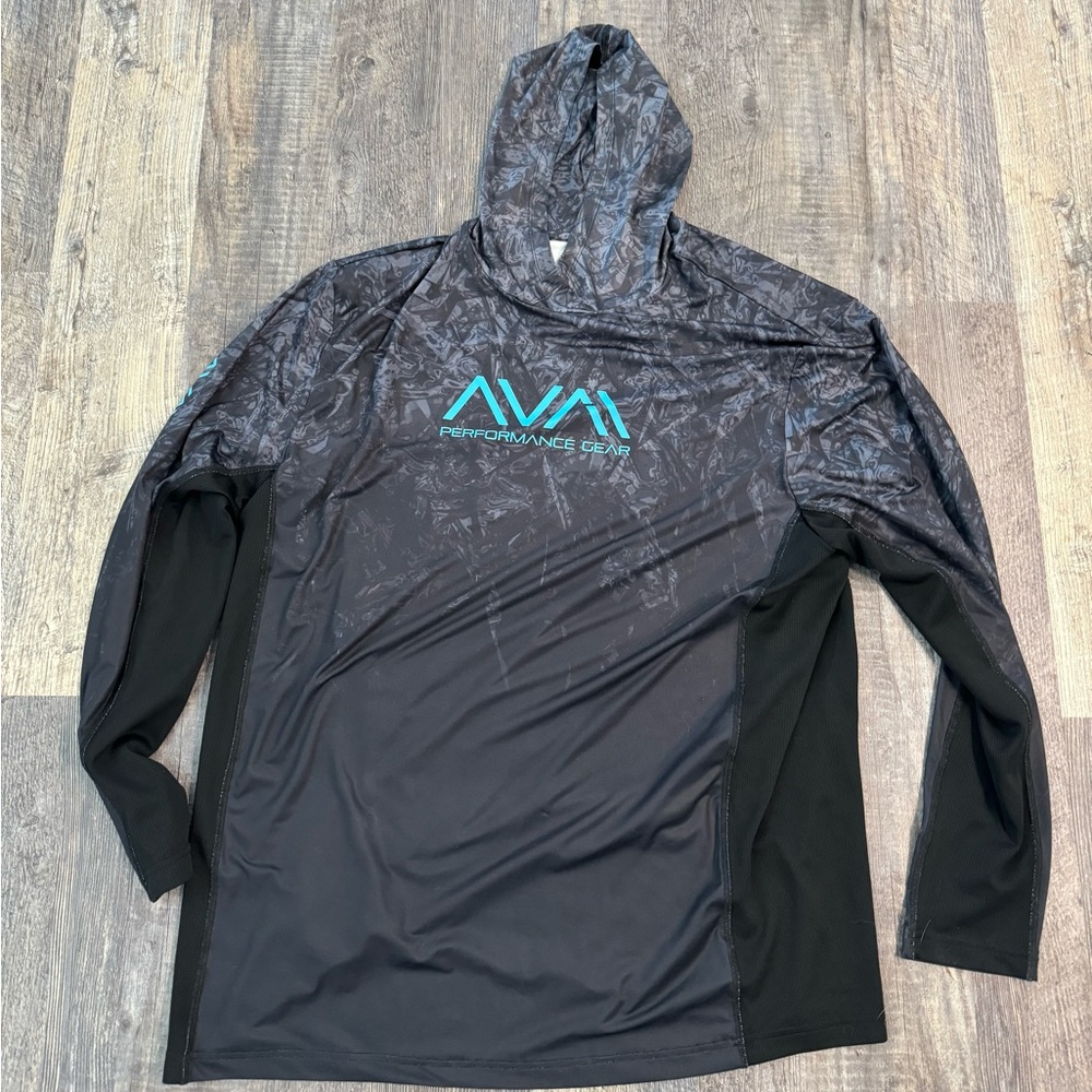 Avail hooded fishing long sleeve